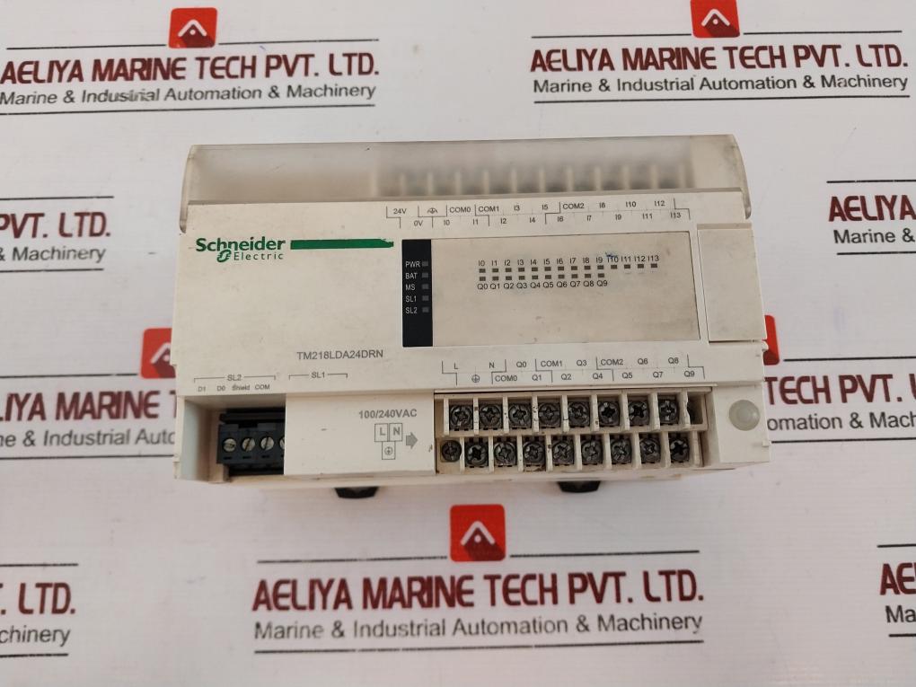 Schneider Electric Tm218lda24drn Programmable Controller 24vdc