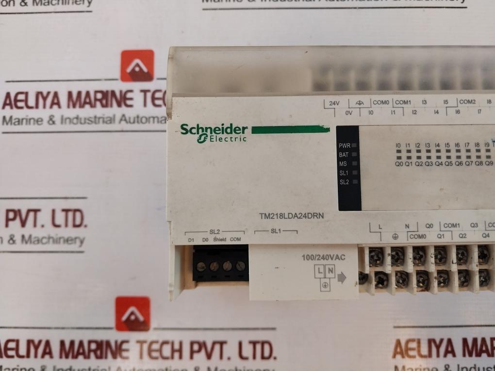 Schneider Electric Tm218lda24drn Programmable Controller 24vdc