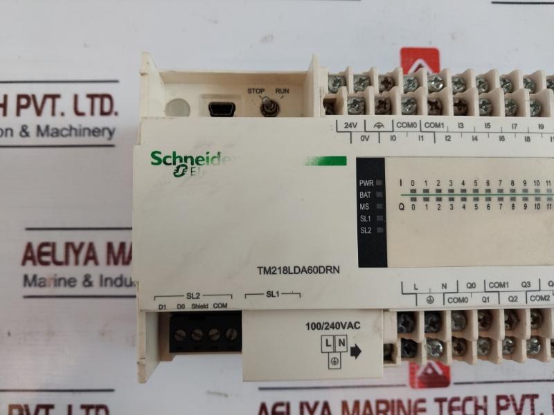 Schneider Electric Tm218lda60drn Programmable Logic Controller 24vdc