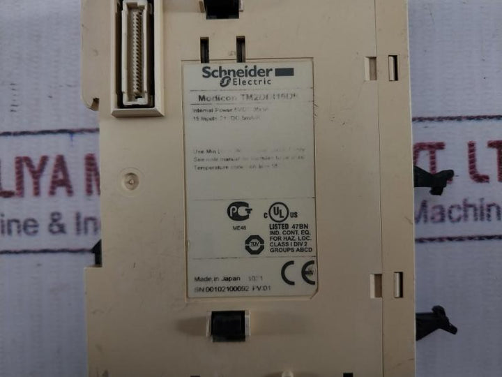 Schneider Electric Tm2Ddi16Dk Discrete Input Extension Module 16 Inputs 24 Vdc 5Ma/Pt