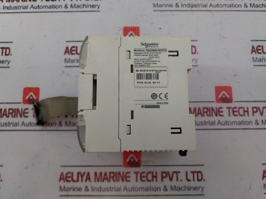 Schneider Electric Tm2dmm16drtn Input And Output Expansion Module 5vdc 35ma