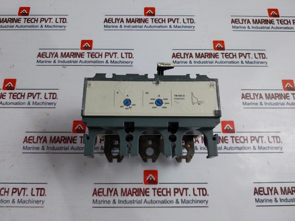 Schneider Electric Tm400d Trip Unit For Circuit Breaker