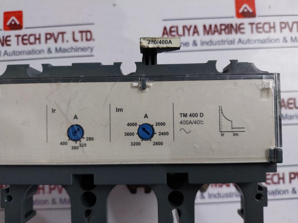 Schneider Electric Tm400d Trip Unit For Circuit Breaker