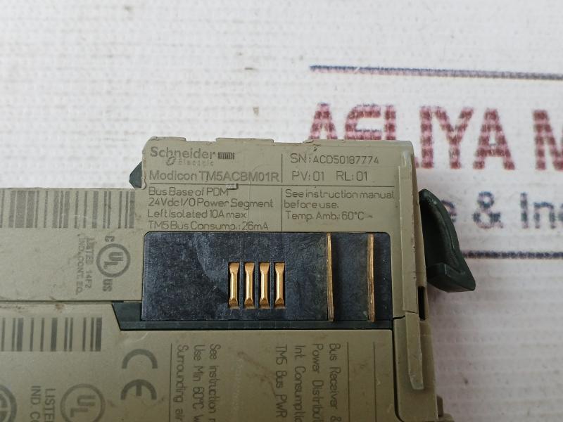 Schneider Electric Tm5Acbm01R Modicon Tm5 Bus Base Power Supply Tm5Sber2 5V