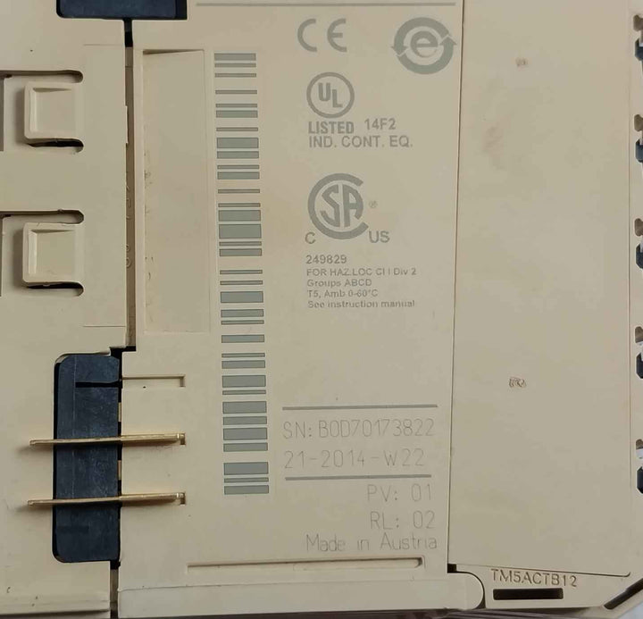 Schneider Electric Tm5C24D12R Compact I/O Expansion Block 230Vac 5A