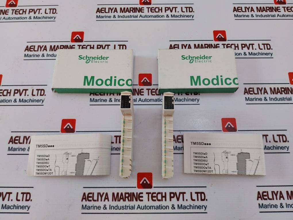 Schneider Electric Tm5Sdi12D Discrete Input Module 12 Di 24Vdc Sink 1 Wire