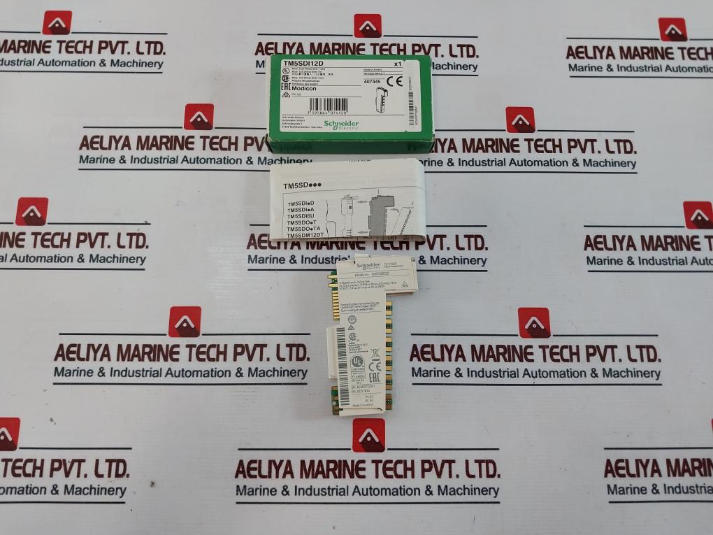 Schneider Electric Tm5Sdi12D Modicon 12 Digital Input Module 24Vdc