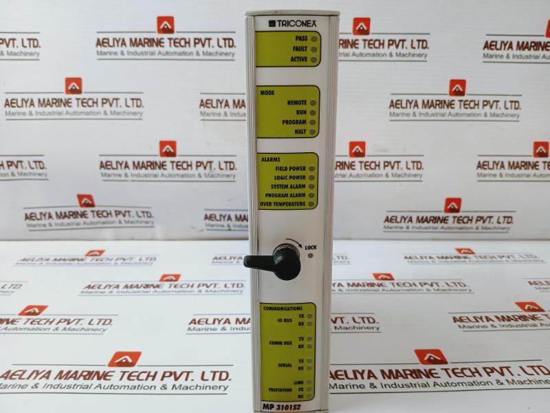 Schneider Electric/ Triconex Mp 3101S2 Redundant Processor Module Ver: 3.0