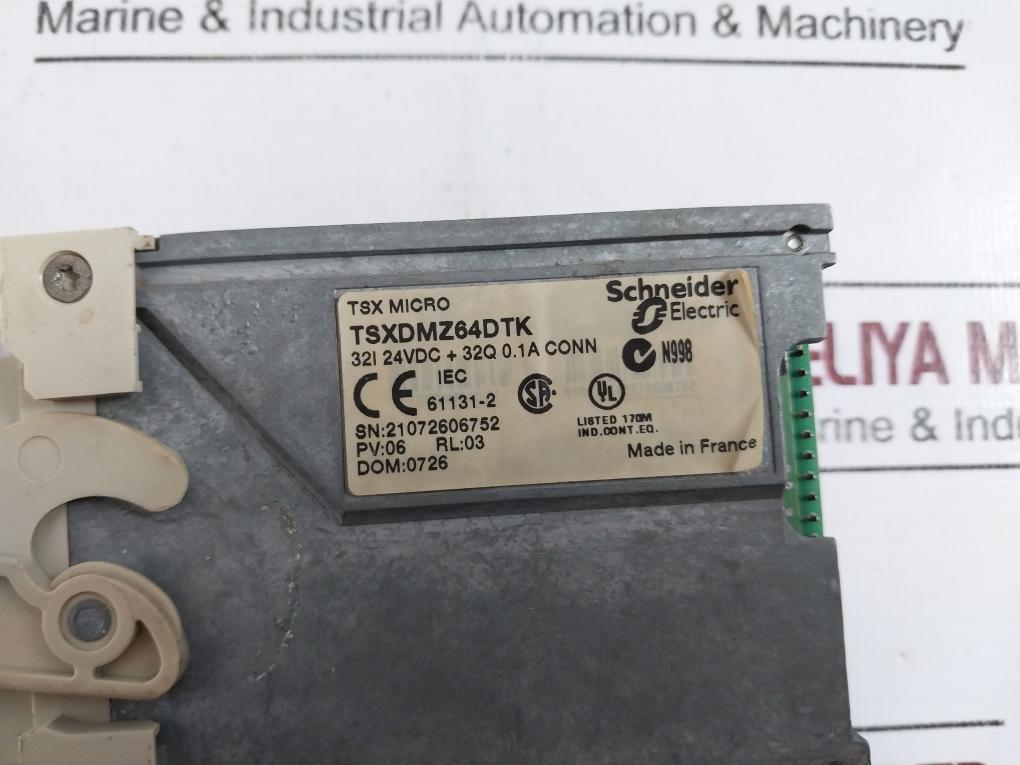 Schneider Electric Tsx3710101 Tsx I24V Q0,1A Micro Controller Tsxdmz64Dtk