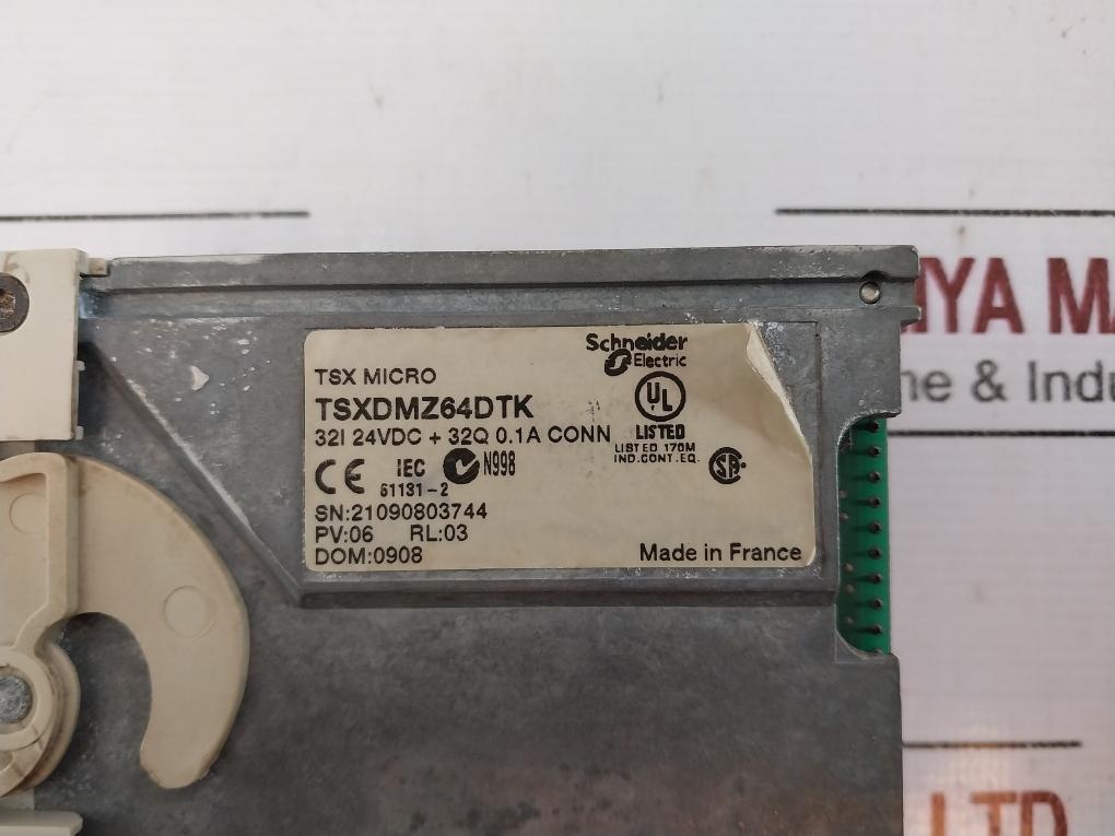 Schneider Electric Tsx3710164dtk1 Automation Modicon Tsx Micro