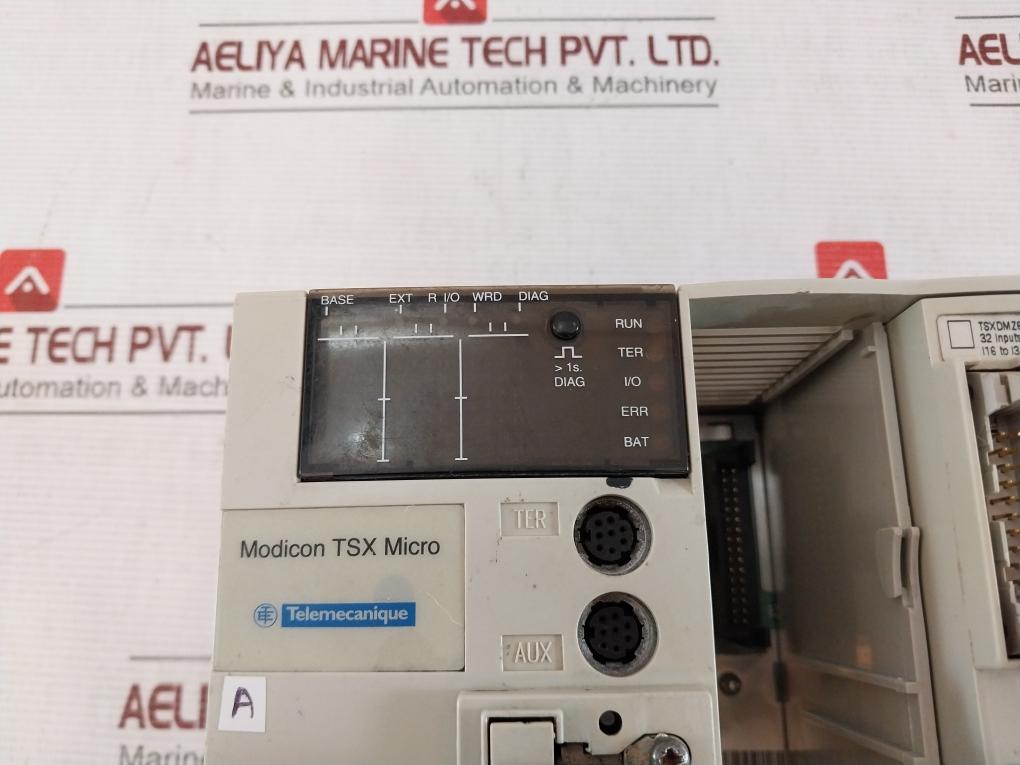 Schneider Electric Tsx3721101 Modular Base Controller With Discrete Input Module Tsxdez12D2