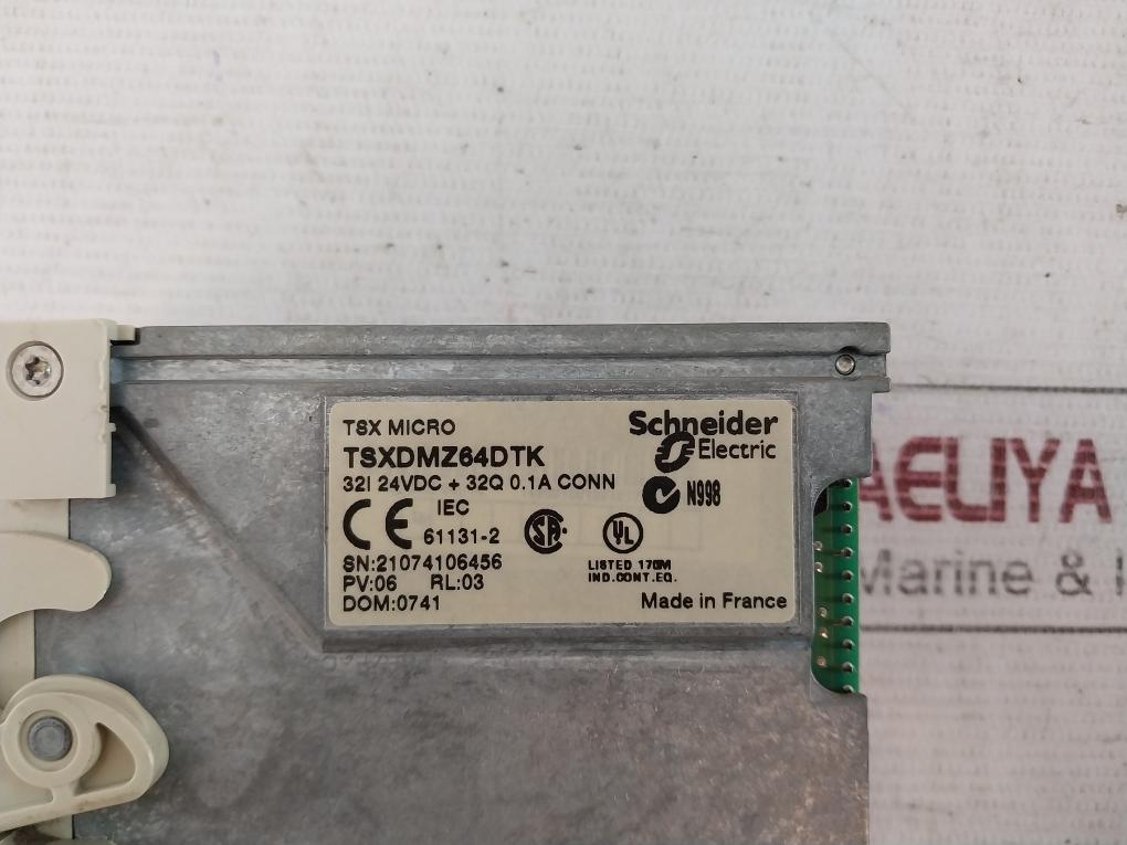 Schneider Electric Tsx3721101 Modular Base Controller With Discrete Input Module Tsxdez12D2