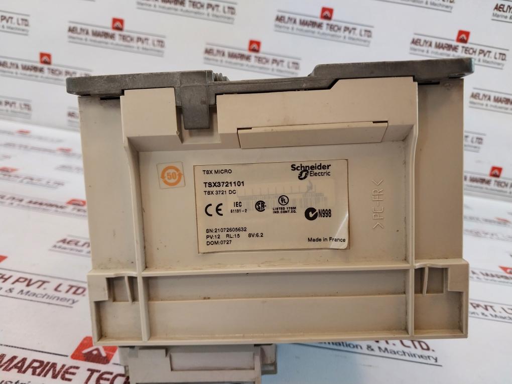 Schneider Electric Tsx 3721 Dc Micro Modular Base Controller Tsx3721101 +24Vdc