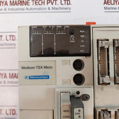 Schneider Electric Tsx 3721 Dc Micro Modular Base Controller Tsx3721101 +24Vdc