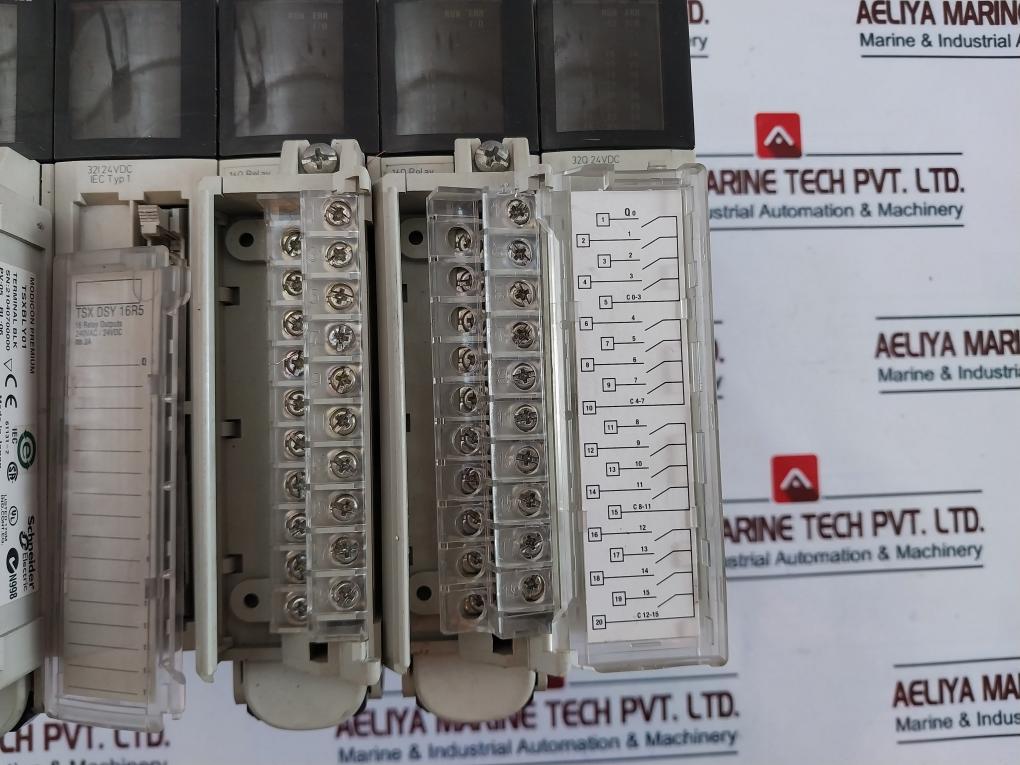 Schneider Electric Tsx P57103 Processor Cpu W/ Modules 24Vdc