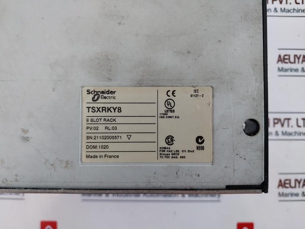 Schneider Electric Tsx P57103 Processor Cpu W/ Modules 24Vdc