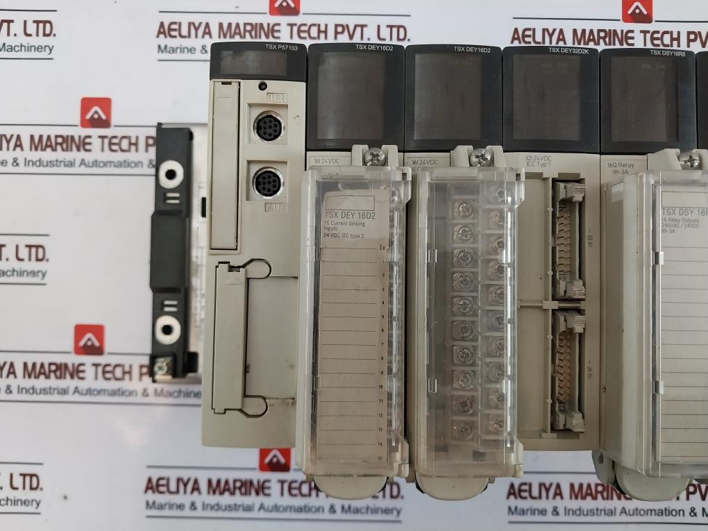 Schneider Electric Tsx P57103 Processor Cpu W/ Modules 24Vdc