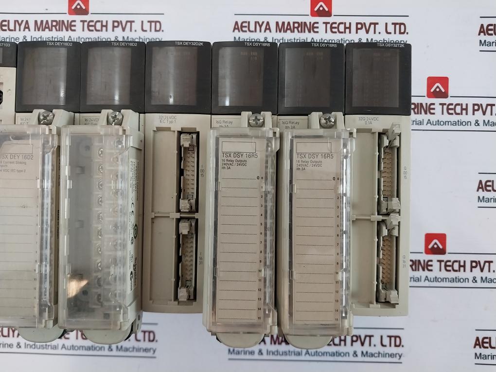 Schneider Electric Tsx P57103 Processor Cpu W/ Modules 24Vdc