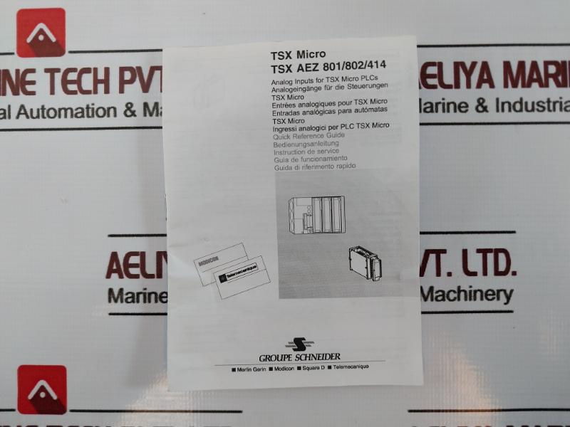 Schneider Electric Tsxaez414 Analog Input Module 250 Ohms 16 Bits Iec 61131-2