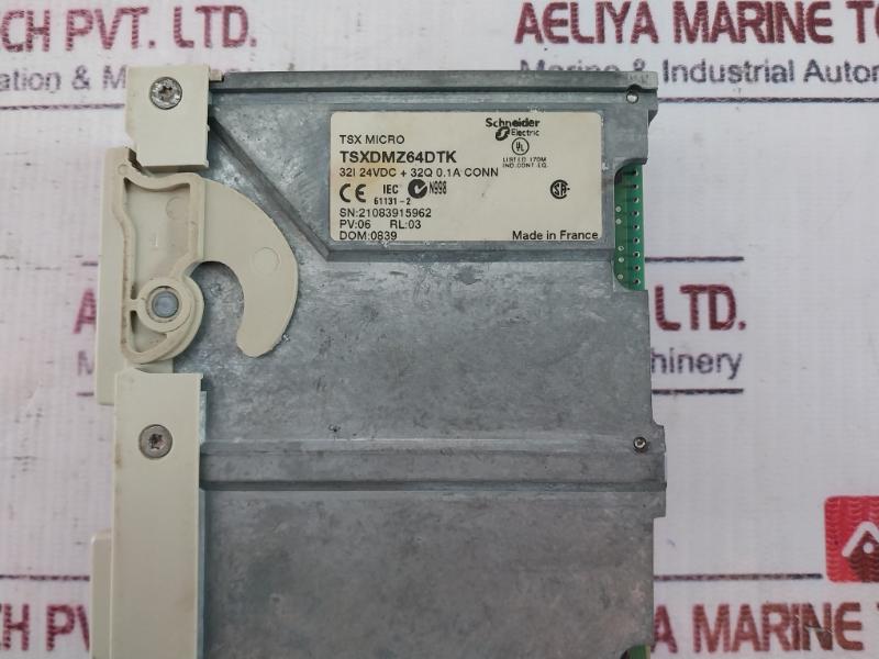 Schneider Electric Tsxdmz64Dtk Tsx Micro I/O Solid State Module Iec 61131-2
