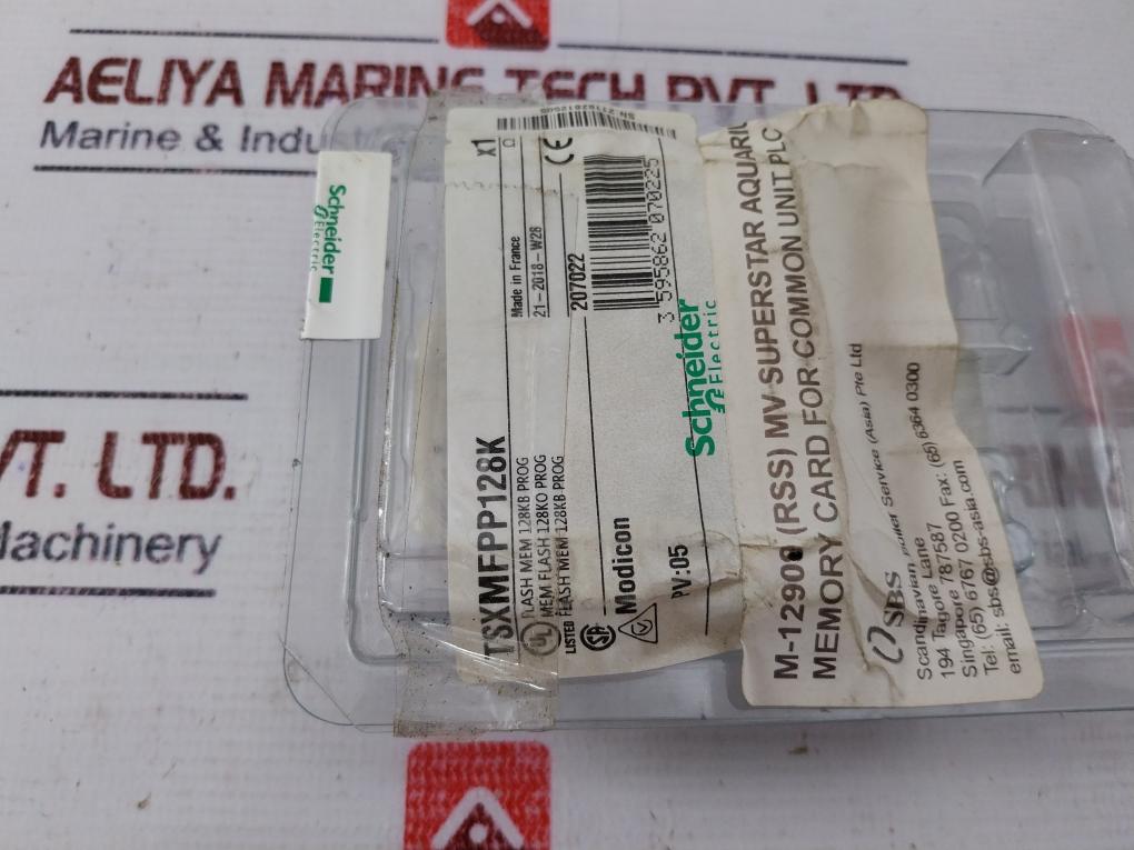 Schneider Electric Tsxmfpp128k Memory Card For Plc
