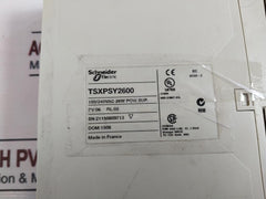 Schneider Electric Tsxpsy2600M Power Supply Module 8 Slot Single Rack Tsxbly01