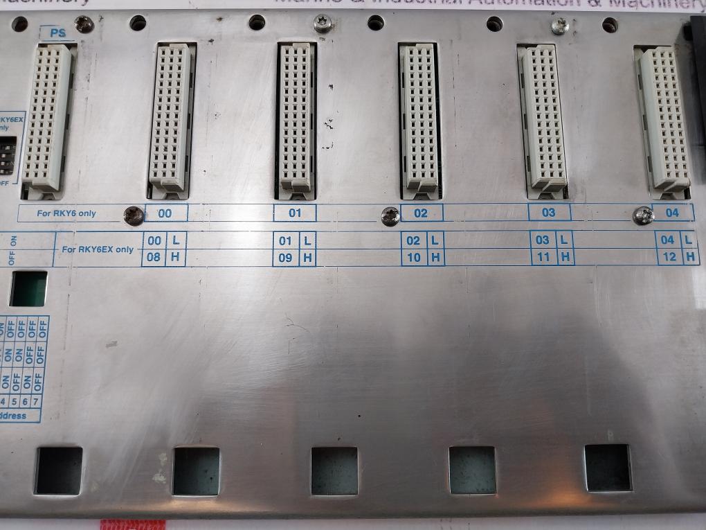 Schneider Electric Tsxrky6ex Modicon Premium 6 Slot Extension Rack