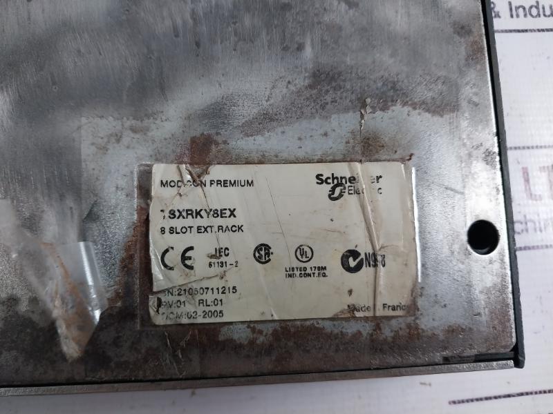 Schneider Electric Tsxrky8ex Modicon Premium 8 Slot Extension Rack Iec 61131-2