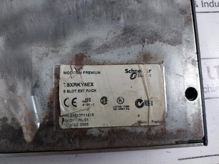 Schneider Electric TSXRKY8EX Modicon Premium 8 Slot Extension Rack IEC 61131-2