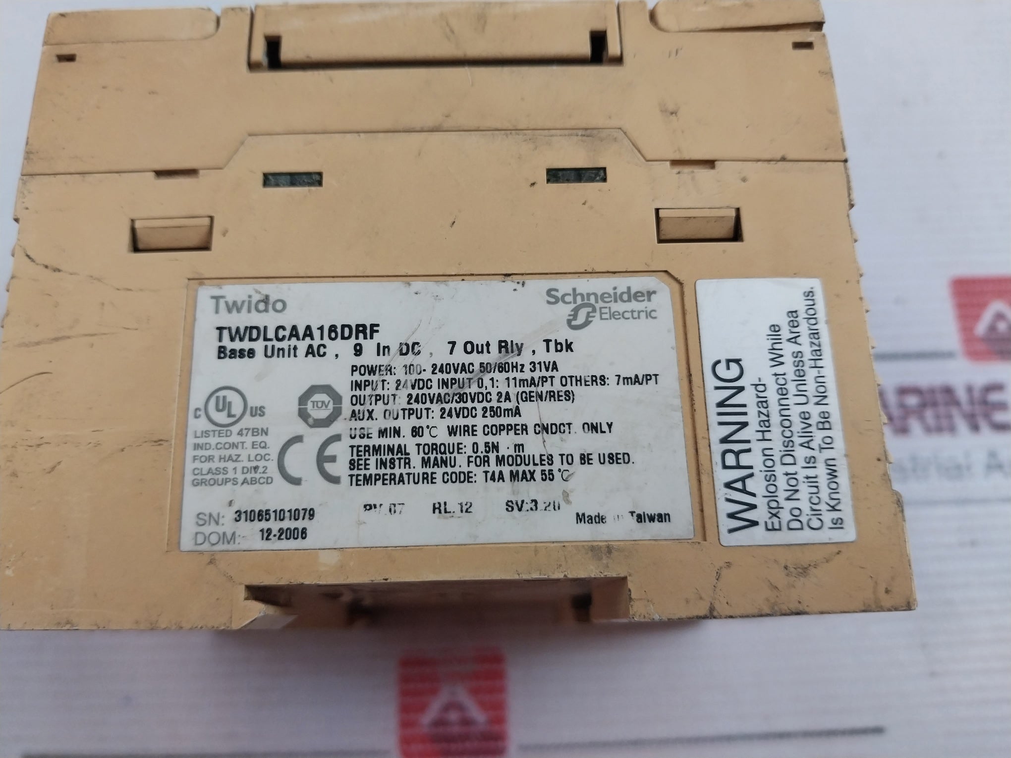 Schneider Electric Twdlcaa16Drf Compact Base Controller 24Vdc