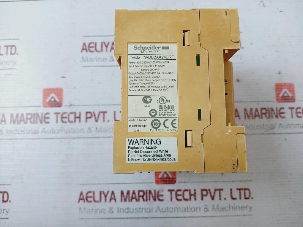 Schneider Electric Twido Twdlcaa24Drf Compact Base Controller 100-240Vac
