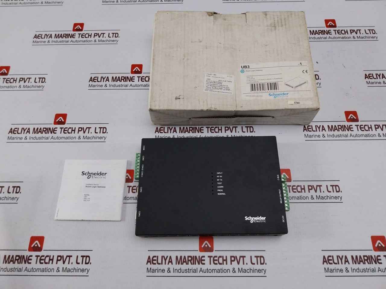 Schneider Electric Ub3 Room Logic Gateway 12vdc 1.5a 12xrj45 Port