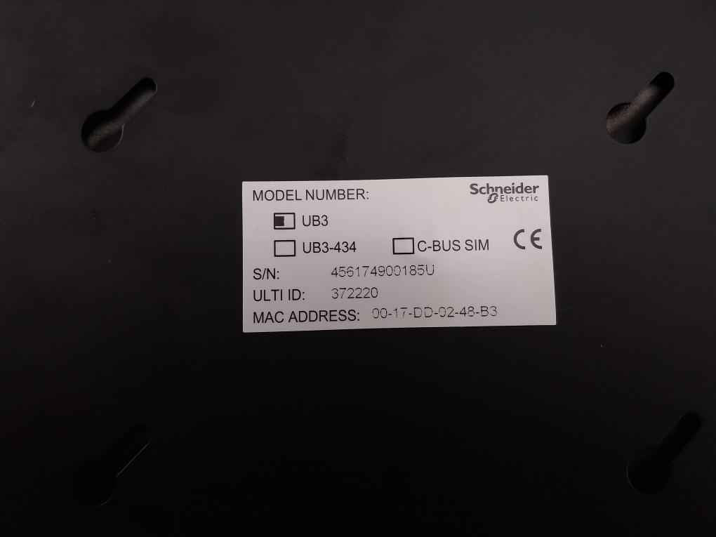 Schneider Electric Ub3 Room Logic Gateway 12vdc 1.5a 12xrj45 Port