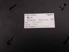 Schneider Electric Ub3 Room Logic Gateway 12vdc 1.5a 12xrj45 Port