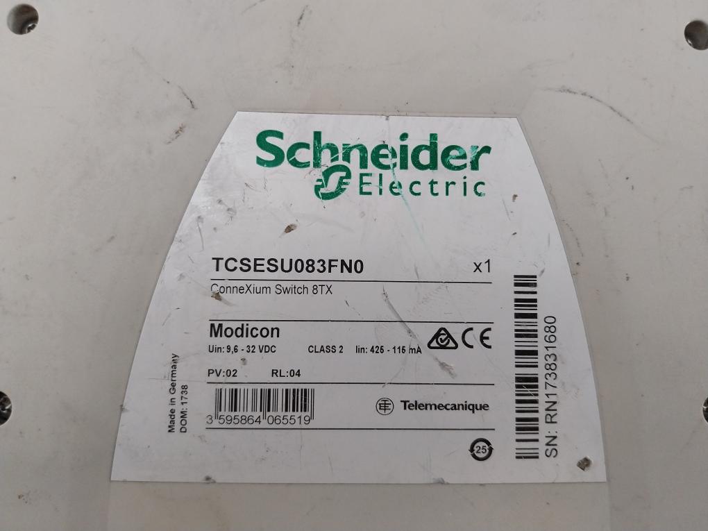SCHNEIDER ELECTRIC Unmanaged Switch TCSESU083FN0