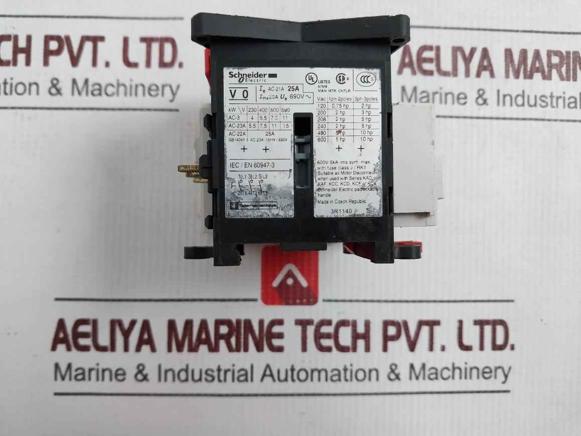 Schneider Electric V 0 Load Break Switch 3R1140