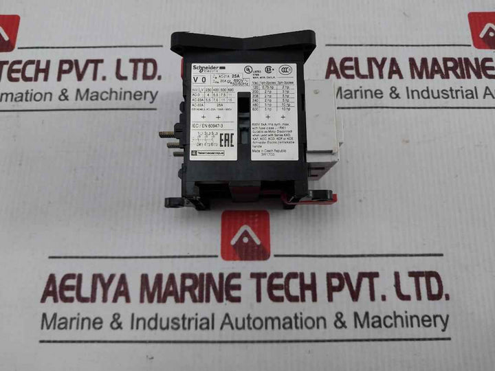 Schneider Electric V0 Tesys Vario Switch Body 50/60hz 20a 690v