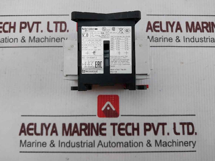Schneider Electric V0 Tesys Vario Switch Body 690v 50/60hz 20a