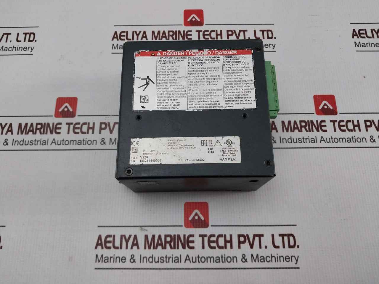 Schneider Electric V125-013402 Arc Flash Protection Relay 24-240vac/dc 60c