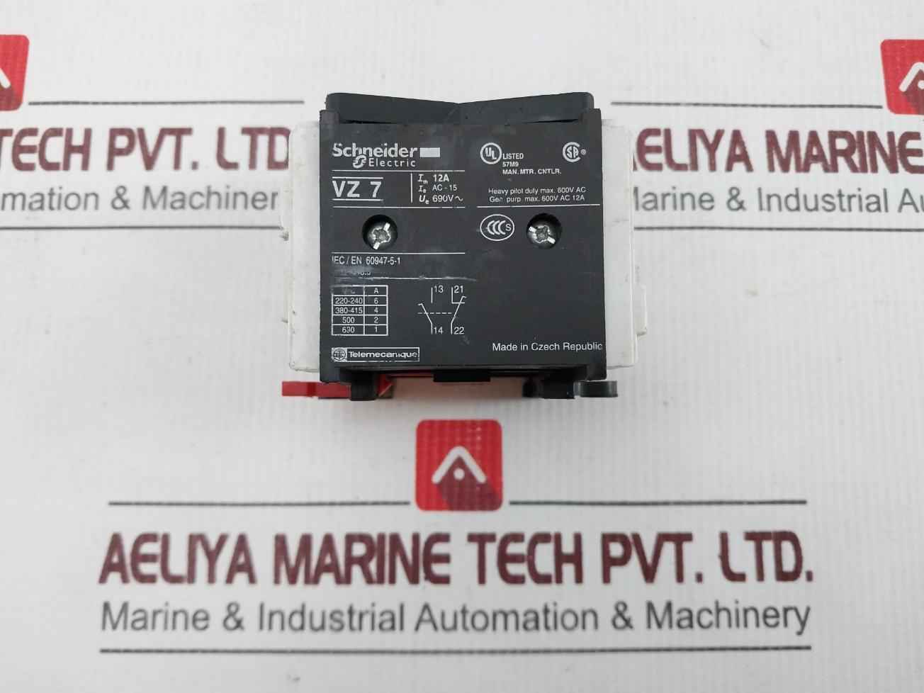 Schneider Electric V2 Tesys Vario Switch Body 600v 12a