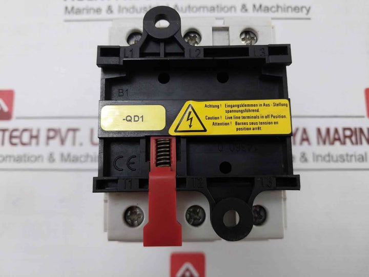 Schneider Electric V3 Emergency Stop Switch Disconnector 50/60Hz 63A 22Kw/690V