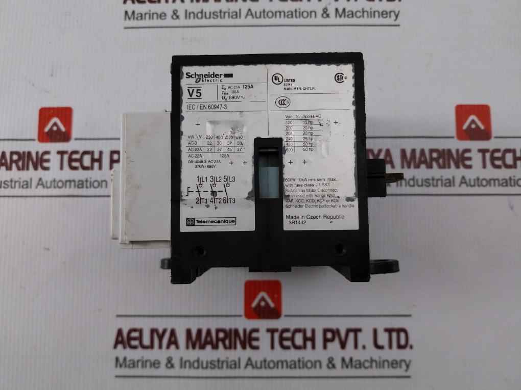 Schneider Electric V5 Switch Body For Switch-disconnector Ac-21a 125a