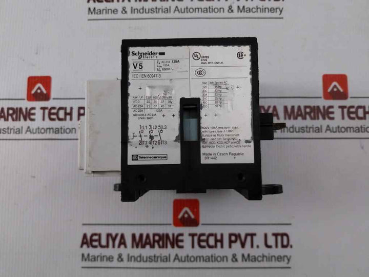 Schneider Electric V5 Switch Body For Switch-disconnector Ac-21a 125a