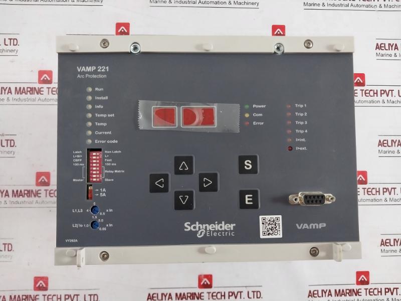 Schneider Electric Vamp 221 Vamp Arc Protection V221010341 50/60Hz 40–265 Vac/Dc