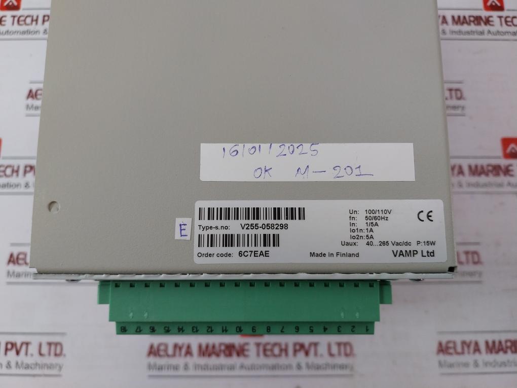 Schneider Electric Vamp 255 Feeder Motor Manager 100/110V 50/60Hz V255-058298