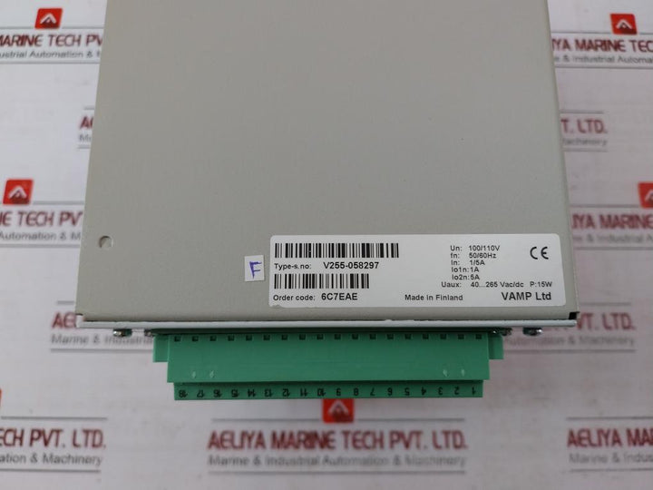 Schneider Electric Vamp 255 Feeder & Motor Manager 100/110v 50/60hz V255-058298
