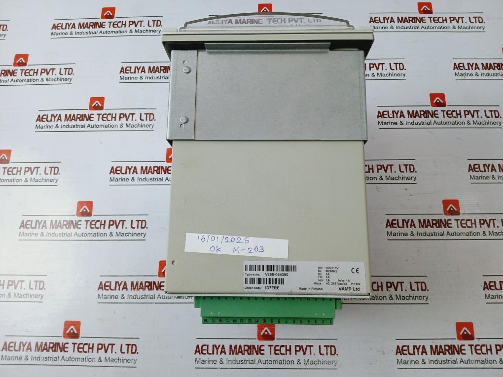 Schneider Electric Vamp 265 Protection Relay Vy264A 100/110V 1A In 40-265Vac/Dc