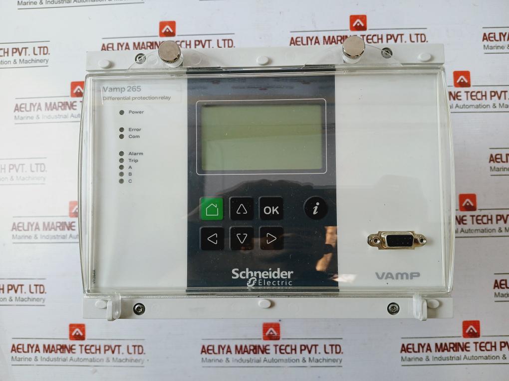 Schneider Electric Vamp 265 Protection Relay Vy264A 100/110V 1A In 40-265Vac/Dc