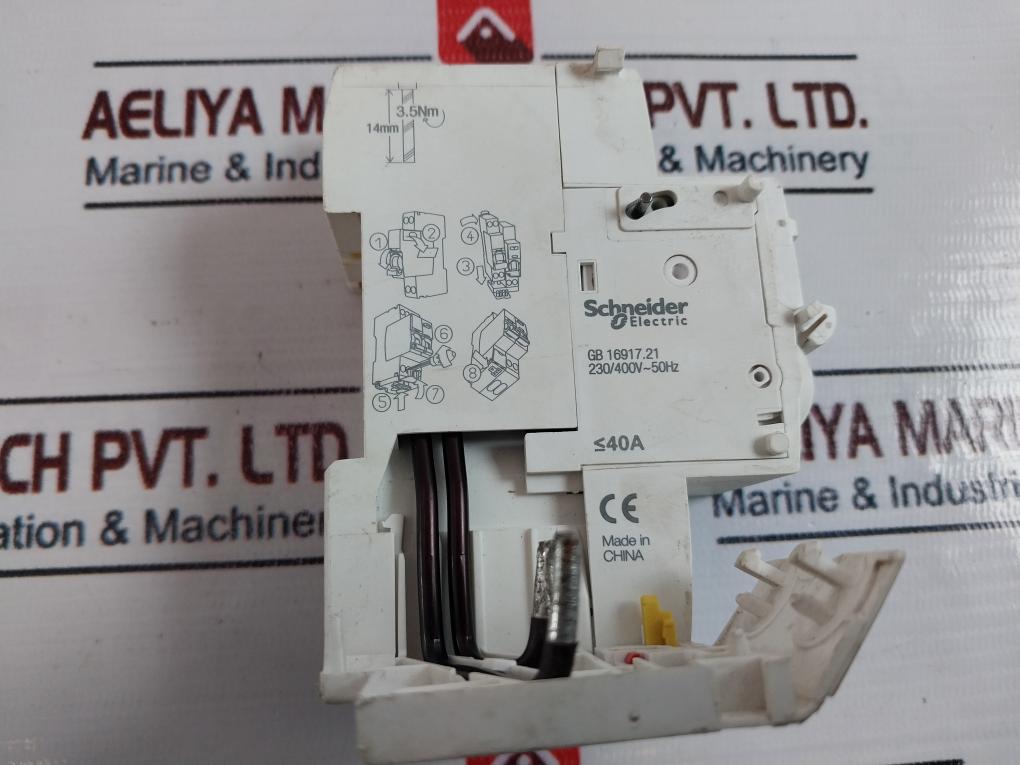 Schneider Electric Vigi Ic65 Elm Circuit Breaker 230/400v~50hz