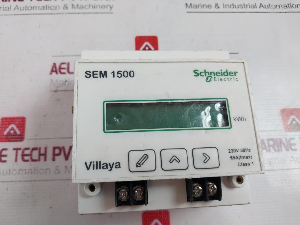 Schneider Electric Villaya Sem 1500 Kilowatt-hour Energy Meter 230v 50hz Class 1